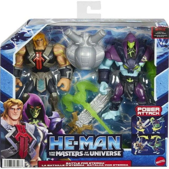 Pack Masters Of The Universe Origins 'Battle For Eternia' - Figurines Mattel - Neuf